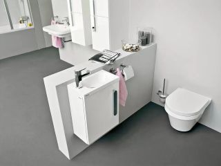 Ravak Тумба под умывальник SD 400 Chrome белая/белая